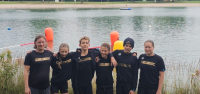 v.l.n.r. Annika Hodapp, Smilla Schönbeck, Erdem Ermemis, Nevio Knebel, Henning Heth, Constanze Hodapp